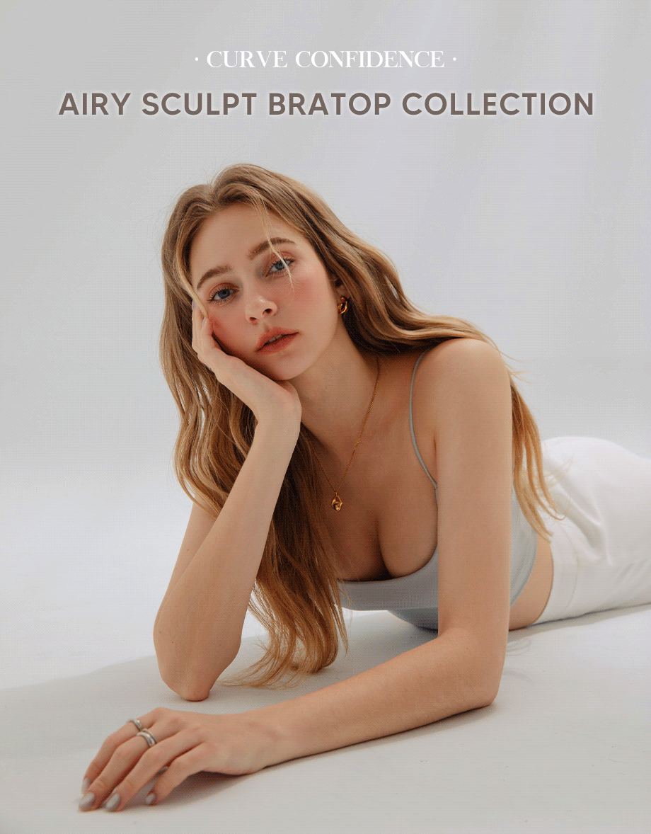 Airy Sculpt High-Elastic Thin Strap Bra Top